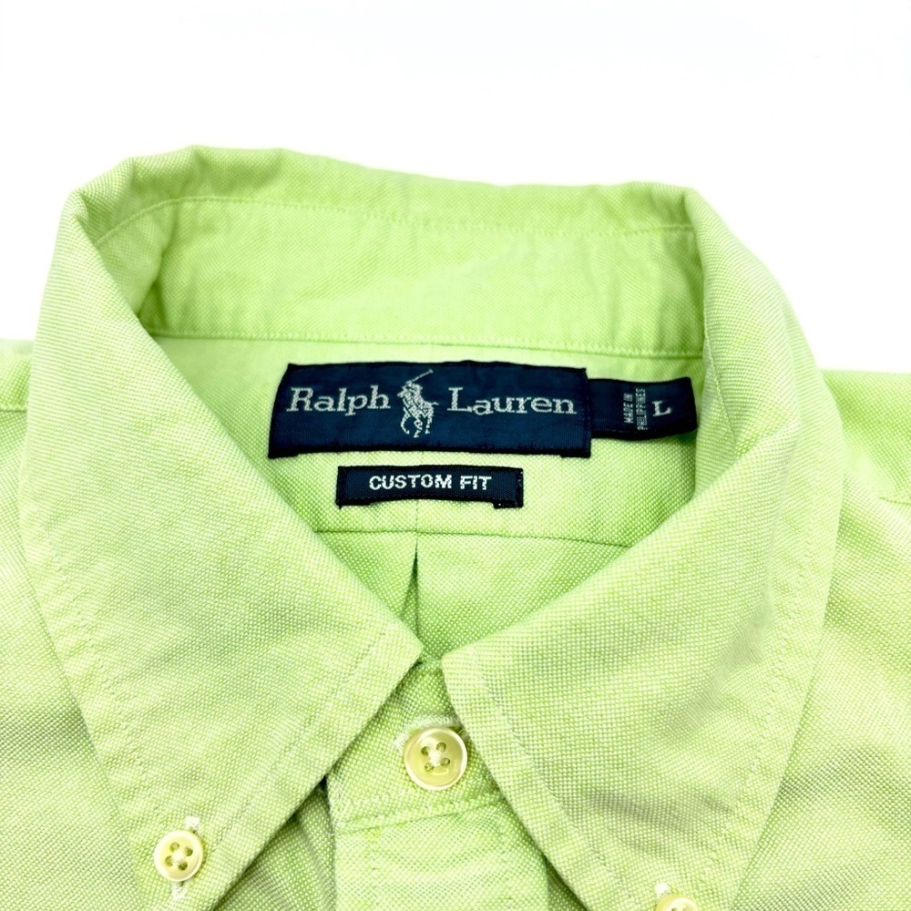 Ralph Lauren Custom fit long sleeve Oxford button down Large - Picture 6 of 12